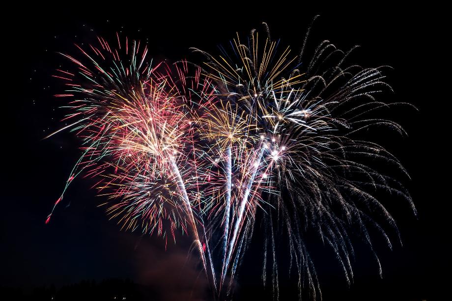 fireworks at nighttime